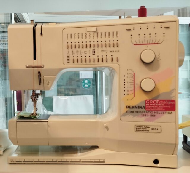 gebrauchte Nähmaschine von Bernina 1090 limierte Auflage